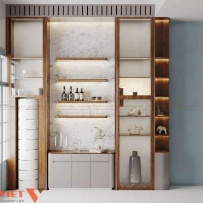 THIẾT KẾ TỦ TRANG TRÍ ANH QUANG